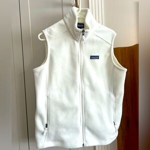 Patagonia Synchilla Ivory Vest szL EUC wornwear